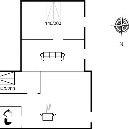 Сasa de vacaciones Saija - 100m From The Sea By Interhome Store Fuglede